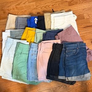 Women's shorts: Old Navy, Loft, Gap, size 14 and L